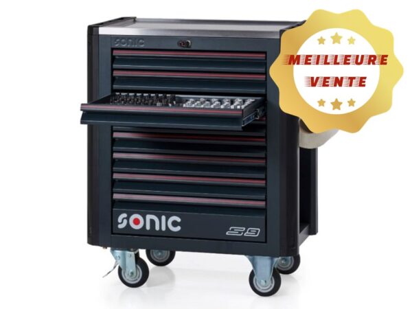 SERVANTE SONIC – S9 NEXT / PACK ESSENTIEL 384 OUTILS